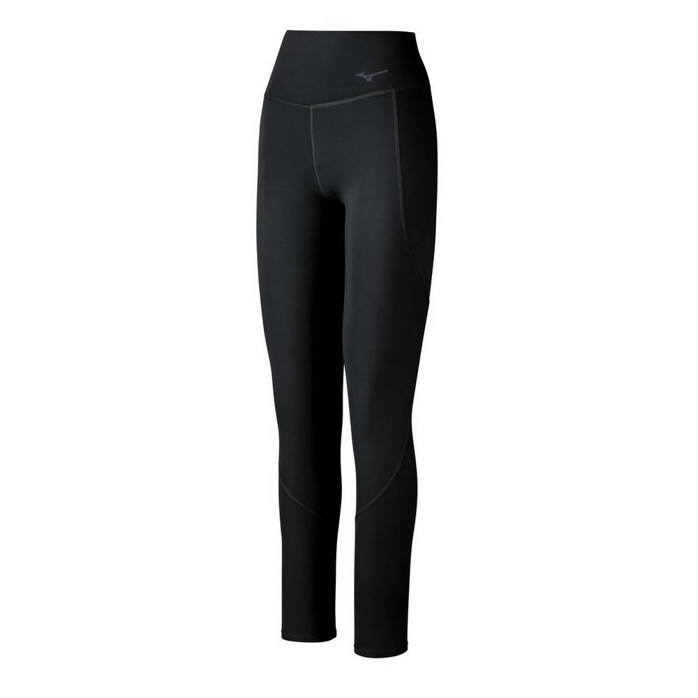 Mizuno Full Length Instinct Női Leggings Fekete USM650184